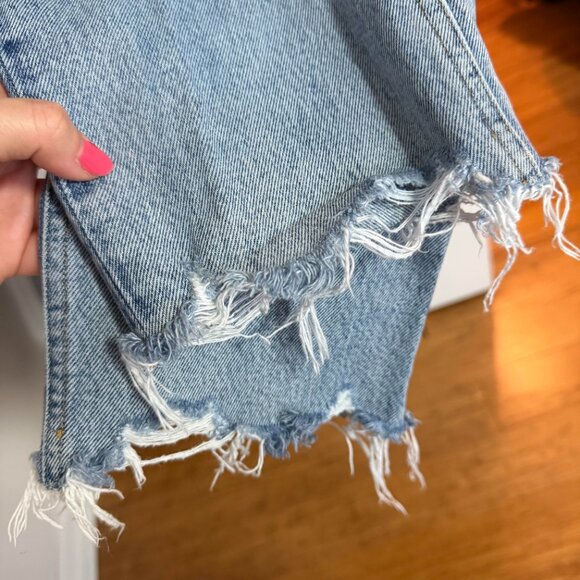 AGOLDE Riley High Rise Straight Crop Jeans Size 29 - Picture 7 of 8